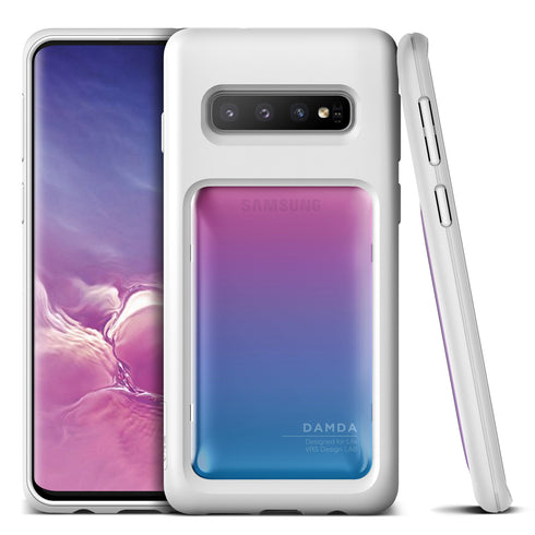 VRS Design Samsung Galaxy S10 case cover Damda High Pro Shield - Pink Blue